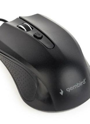 Мишка Миша Gembird MUS-4B-01 Black USB (код 108668)