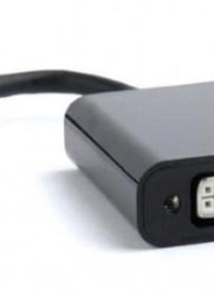 Адаптер Type-C->DVI (M/F) Cablexpert, 0.15м, чорний (A-CM-DVIF...