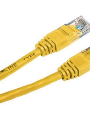 Патч корд Cablexpert UTP кат.5E 3м жовтий (код 78581)