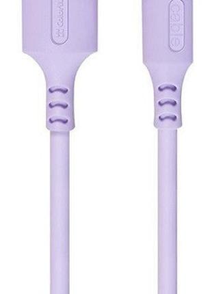 Кабель ColorWay USB - Apple Lightning (soft silicone) 2.4А 1м ...