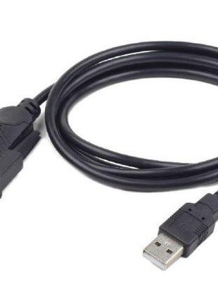 Кабель USB->COM (M/M) Cablexpert, 1.5м, чорний (UAS-DB9M-02) (...