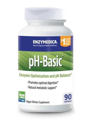 Натуральна добавка Enzymedica pH-Basic, 90 капсул