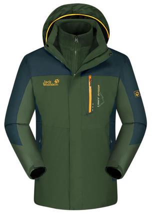 Мужские куртки 2в1 jack wolfskin