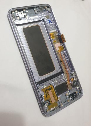 Рамка оригинальная б.у. Samsung G955FD S8+ (разные цвета)
