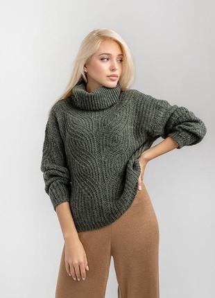 Ажурний теплий светр / свитер