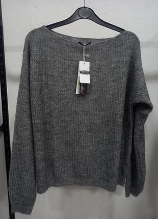 Джемпер светр сірий теплий м'який / серый уютный джемпер