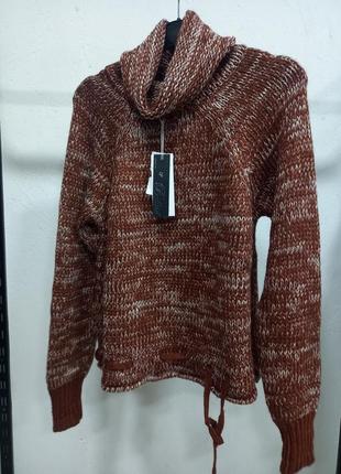 Жіночий затишний светр із м'якої пряжі / теплый модный свитер