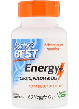 Комплекс для Поддержки Энергии, Energy+ CoQ10, NADH & B12, Doc...