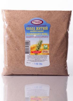 СОЛОД ржаной ферментированный из проросшего зерна (250г)