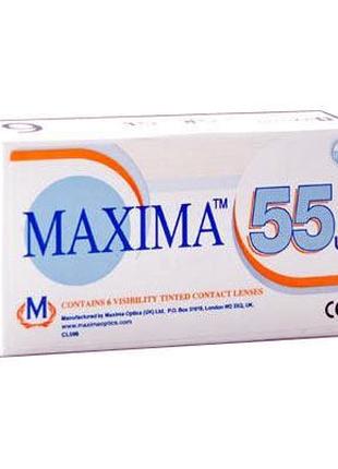 Контактные Линзы "Maxima 55 UV" Англия 1 мес.
