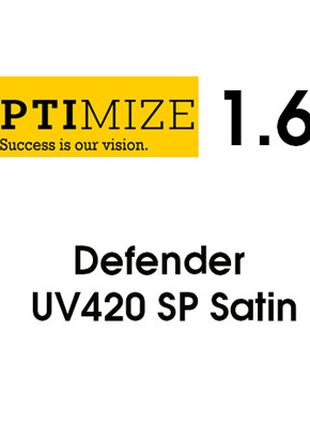 Лінзи для "OPTIMIZE" Single Vision 1.61 DEFENDER UV420 SATIN -...