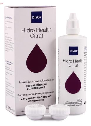 Раствор для Очистки Контактных Линз "Hidro Health Citrat " Dis...