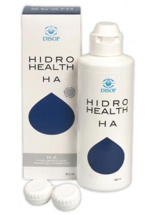 Розчин для очищення Контактних Лінз "Hidro Health HA " Disop, ...