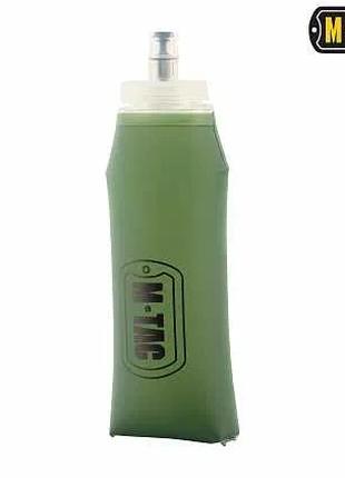"M-Tac" пляшка для води м'яка 600 мл. - олива