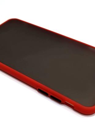 Противоударный матовый чехол для iPhone 7 8 Plus Красный