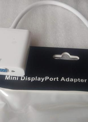 Переходник адаптер mini Display Port (mini DP) - VGA