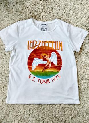 Крутая футболка Noisy May, Led Zeppelin, оригинал.