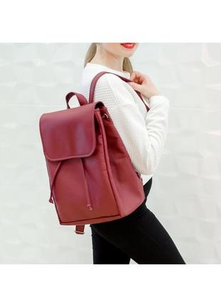 Женский рюкзак sambag loft bzn бордо