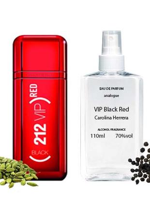 Парфюмированная вода Carolina Herrera 212 VIP Black Red (110 мл)