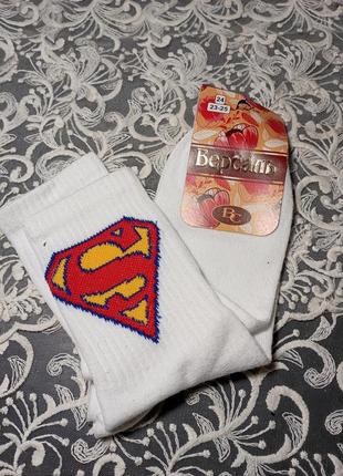 Носки с принтом супермен