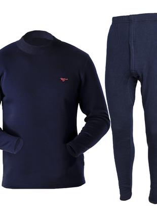 Термобілизна чоловіча Septwolves 08071 Blue (L) однотонна тепл...