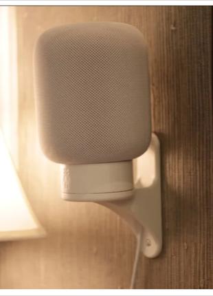 повесить Apple HomePod на стену крепление кронштейн подставка