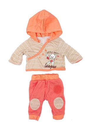 Одежда для куклы Беби Борн 40- 43 см / Baby Born набор террако...