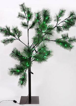 Светящееся дерево, Сосна 75см, 112 LED (зеленые), постоянное с...