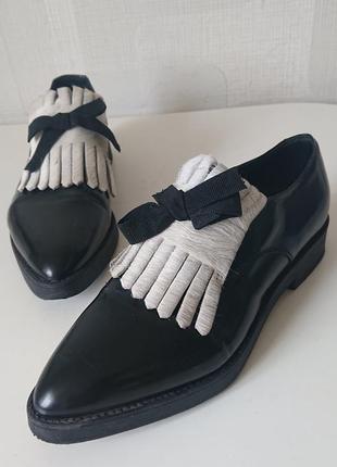 Итальянские кожаные туфли giardini