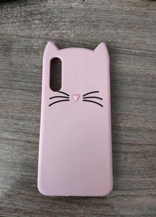 Чехол для Xiaomi mi 9 с ушками котика