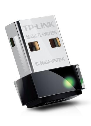 Безпровідний мережевий адаптер TP-Link TL-WN725N USB (150Mbps ...