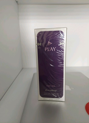 Парфуми жіночі euro star play blue edp 80 мл.