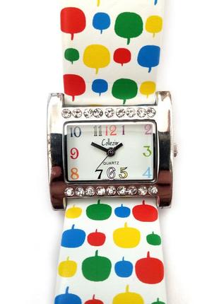 Collezio різнокольоровий годинник із сша механізм japan sii