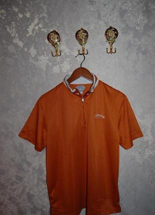 Фирменная футболка поло для гольфа, бренда callaway golf, L