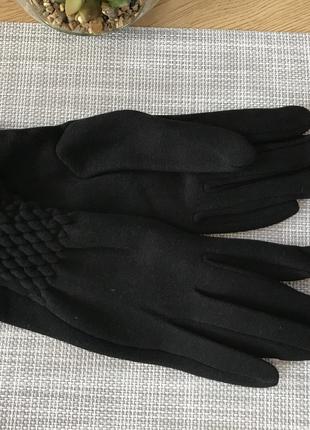 Жіночі трикотажні рукавички "Вікторія" середні