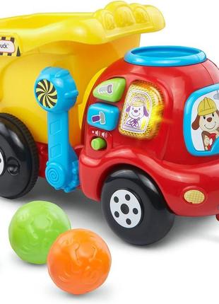 Розвиваюча вантажівка vtech drop and go dump truck грузовик ма...