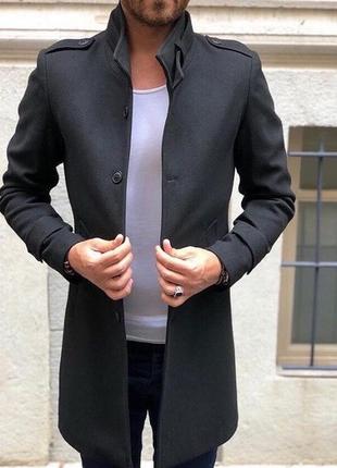 Пальто чоловіче мужское пальто демисезонное пальто осеннее вес...