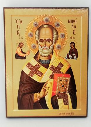 Икона Святого Николая (ковчег) 16*12см