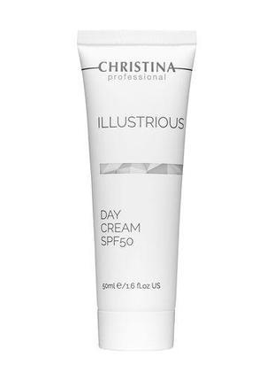 Денний крем для обличчя Christina Illustrious Day Cream SPF 50...