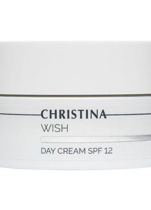 Денний крем для обличчя Christina Wish Day Cream SPF 12, 50 мл