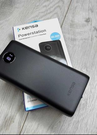 Повербанк Kensa на 20000 mAh на 2 USB для смартфона планшета P...