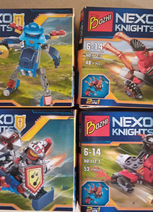 Лего Nexo Knight 4 шт.