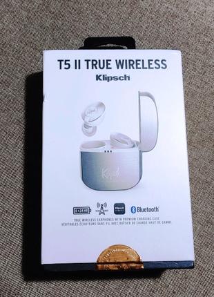 Беспроводные наушники Klipsch T5 II True Wireless Silver