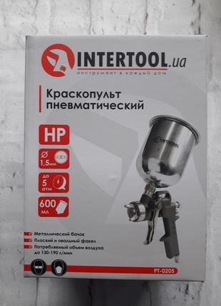 Фарбопульт пневматичний INTERTOOL PT-0205