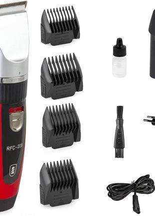 Керамический триммер для волос RFC-208, аккумуляторный триммер, 4