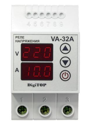 Реле напряжения с контролем тока VA-32A