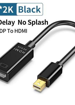 4K/1080p переходник mini DisplayPort на HDMI, конвертер, адаптер