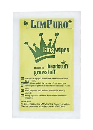 Салфетки Для Очистки Бонгов И Трубок LimPuro King Wipes