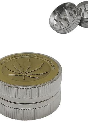 Компактный Гриндер Из Металла Cannabis