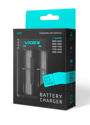 Зарядний пристрій для акумуляторів Videx VCH-L201